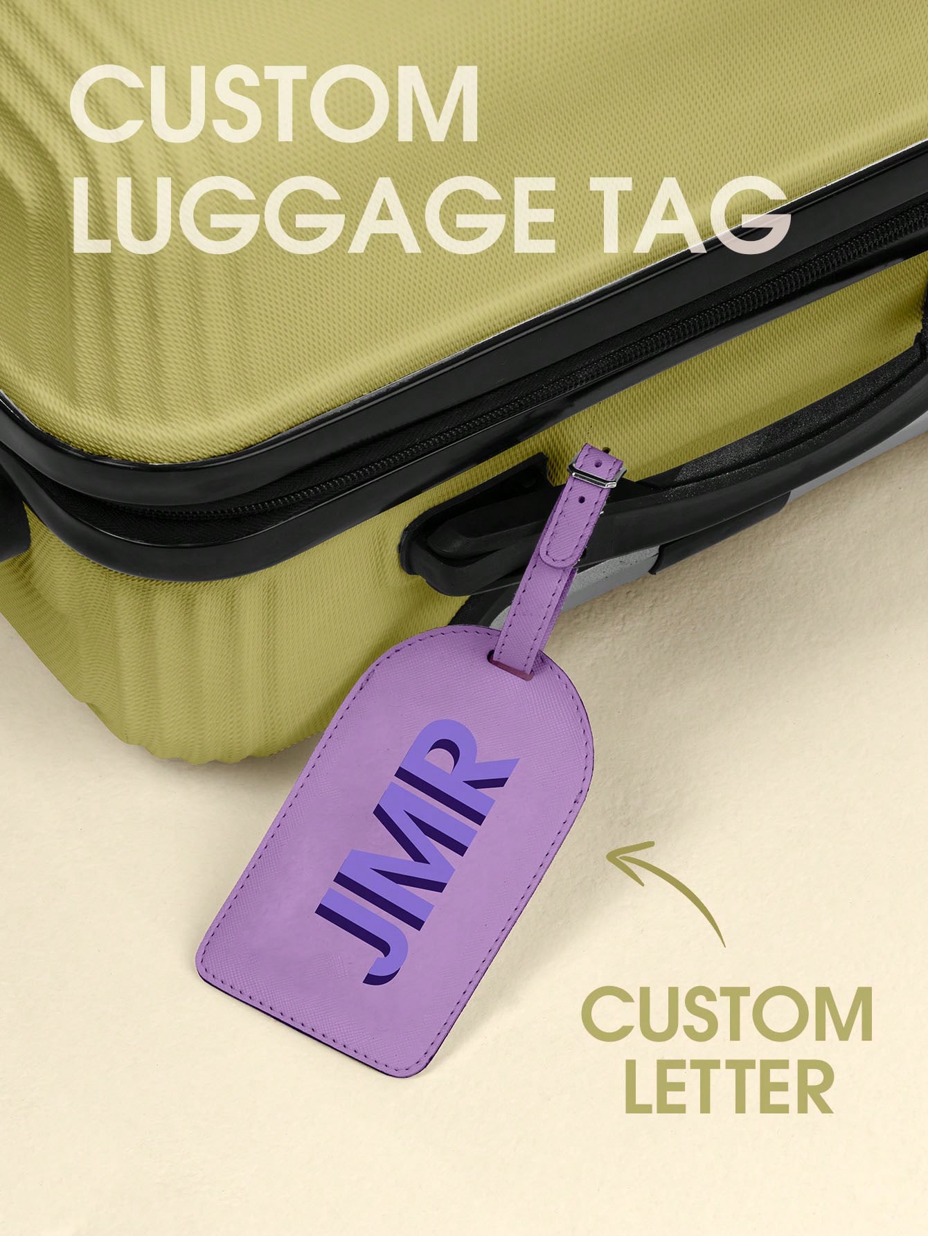 Personalized Initial Luggage T - Wedding Packaging ulasan dan harga