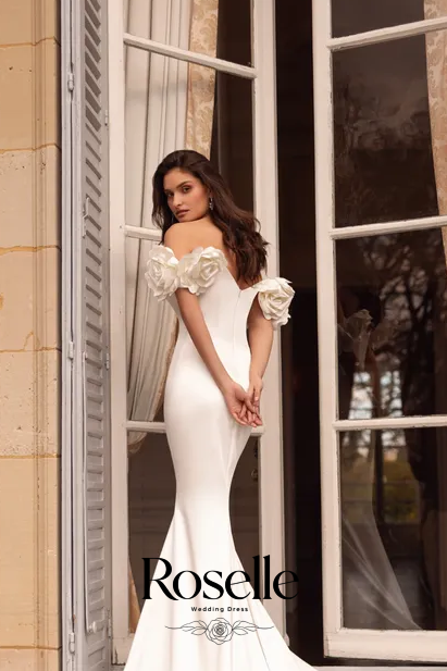 ROSELLE Simple Mermaid Elegant - Wedding Qw ulasan dan harga