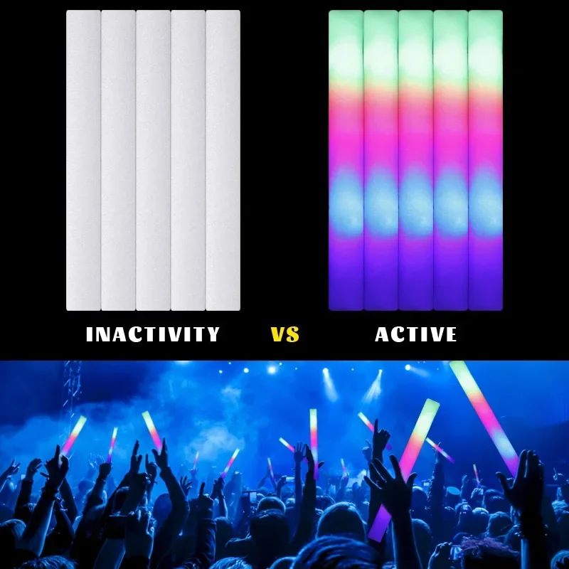 15/30Pcs LED Glow Sticks Bulk  - Wedding Supply Bulk ulasan dan harga
