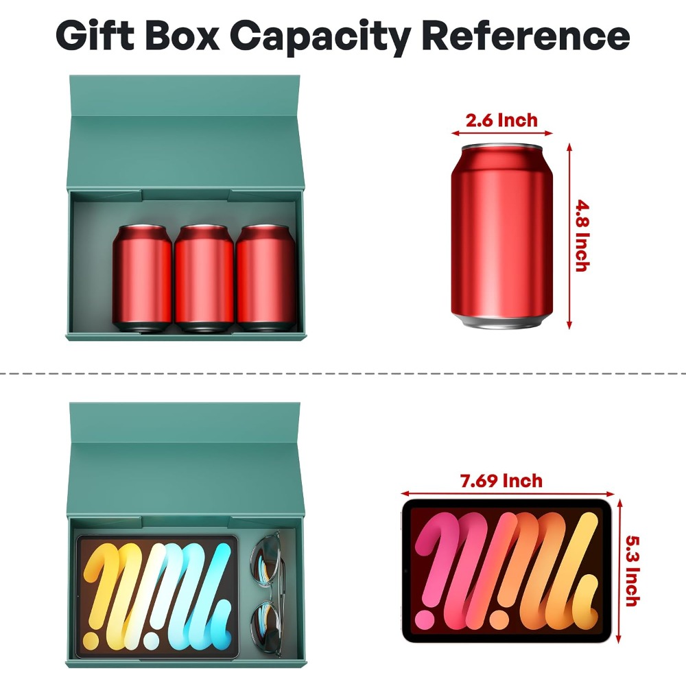 Green Gift Box with Magnetic C - Wedding Packaging ulasan dan harga