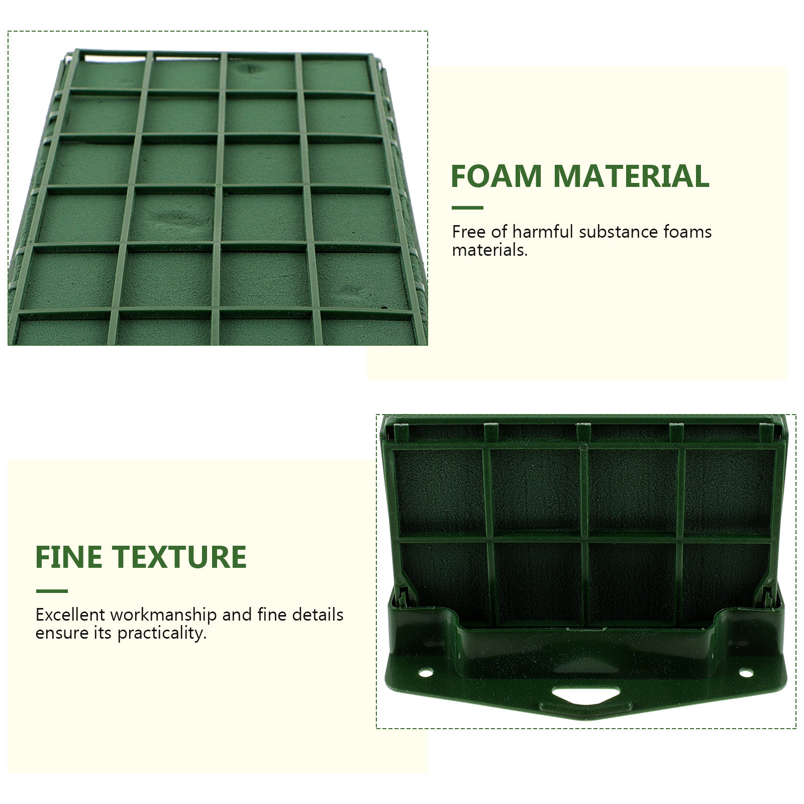 2Pcs Floral Foam Cage Flower H - Wedding Decoration Supply ulasan dan harga