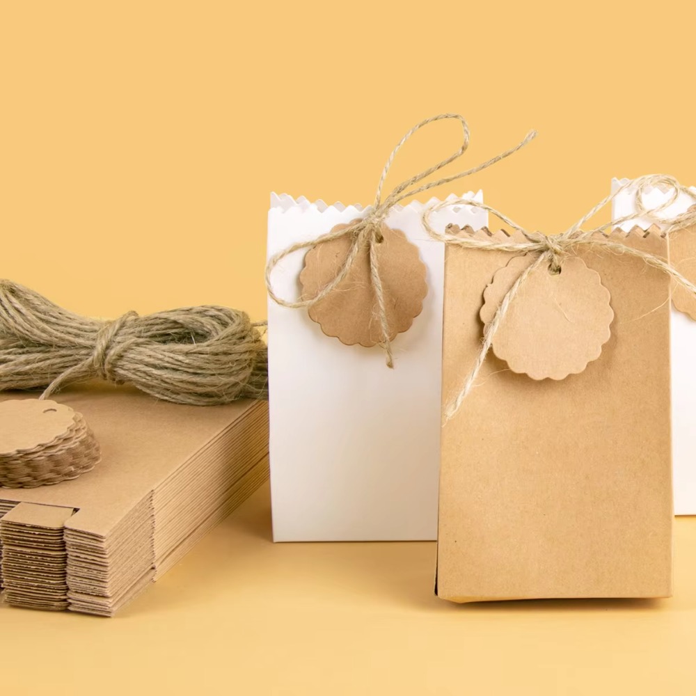 Multi-functional Retro Kraft P - Wedding Packaging ulasan dan harga
