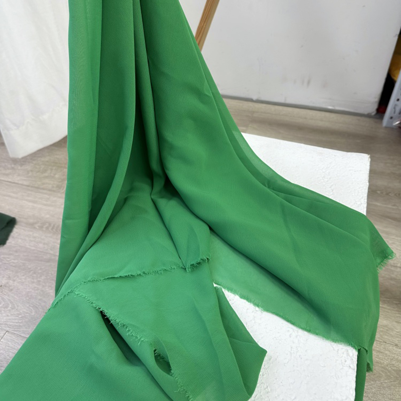 Olive Green Chiffon Fabric Bri - Wedding Backdrop Curtain ulasan dan harga