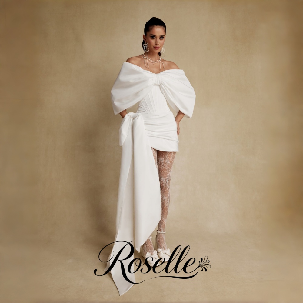 ROSELLE Off The Shoulder Mini  - Wedding Qw ulasan dan harga