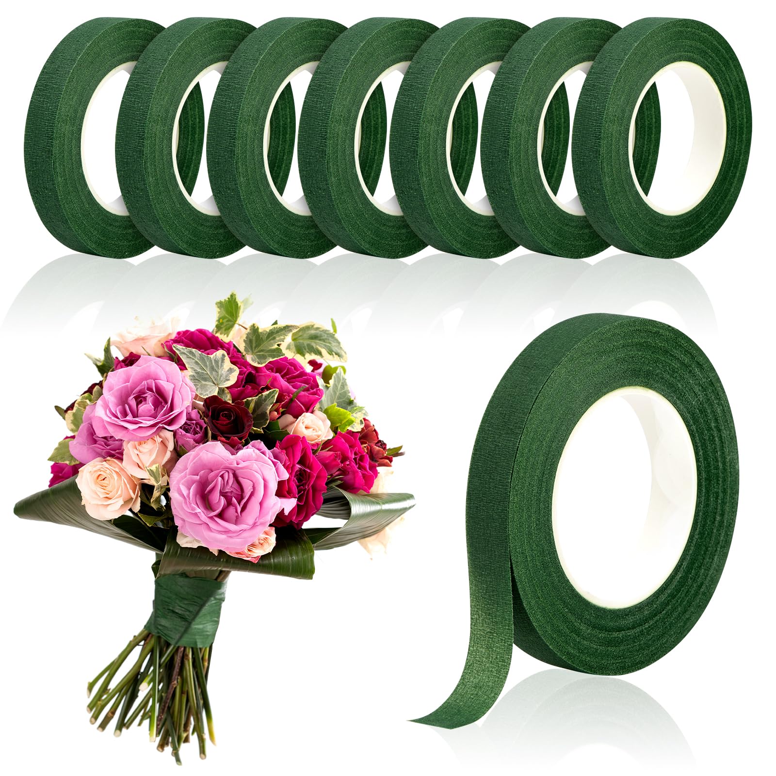 20Yards Green Bouquet Floral T - Wedding Decoration Supply ulasan dan harga