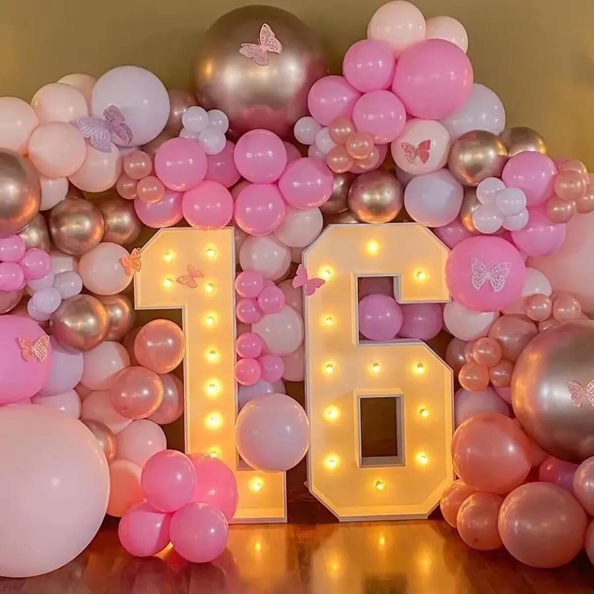 Giant Number Led Light for Kid - Confetti Balloon Set ulasan dan harga