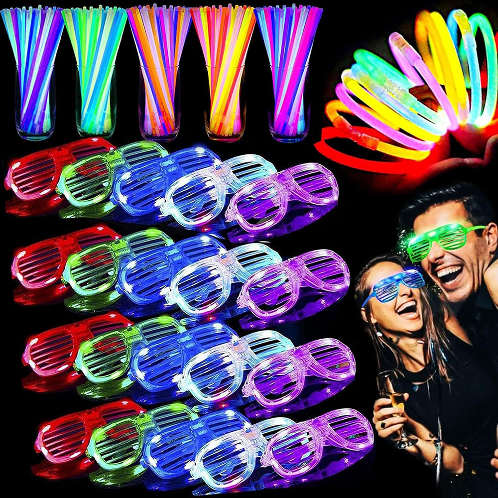 136Pack Glow in The Dark Light - Wedding Supply Bulk ulasan dan harga