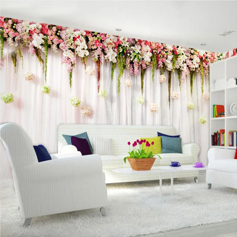 Custom Wall Cloth Fashion Flow - Wedding Backdrop Curtain ulasan dan harga