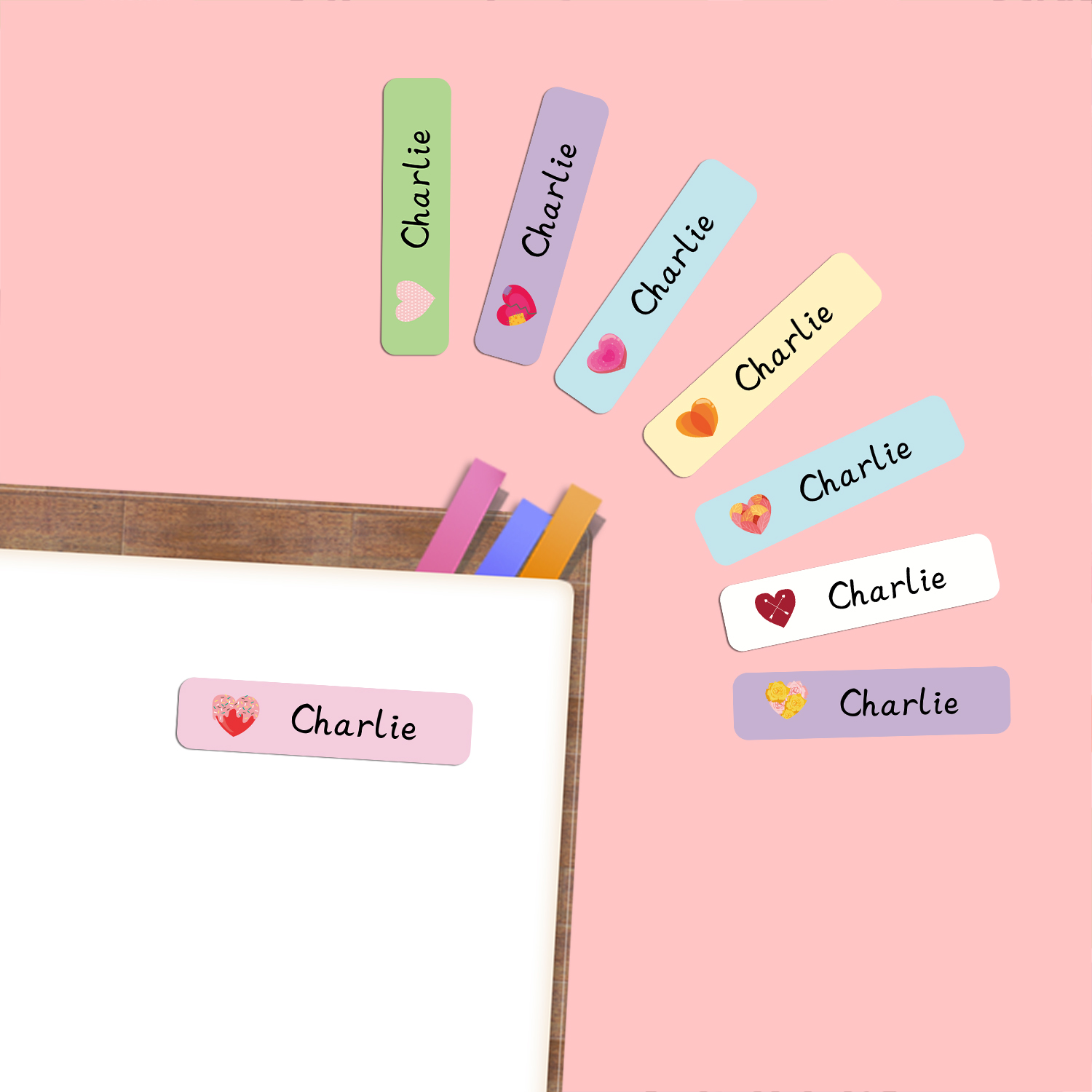Personalized Heart Shape Name  - Wedding Packaging ulasan dan harga