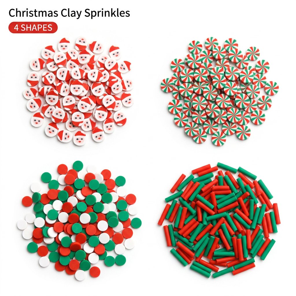 1500pcs Christmas Clay Sprinkl - Wedding Supply Bulk ulasan dan harga