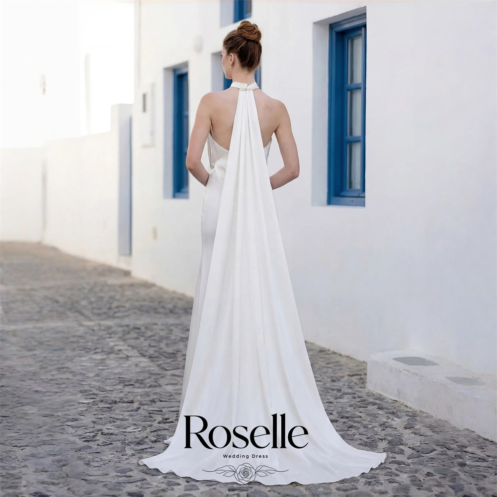 ROSELLE Halter Sleeveless Merm - Wedding Qw ulasan dan harga