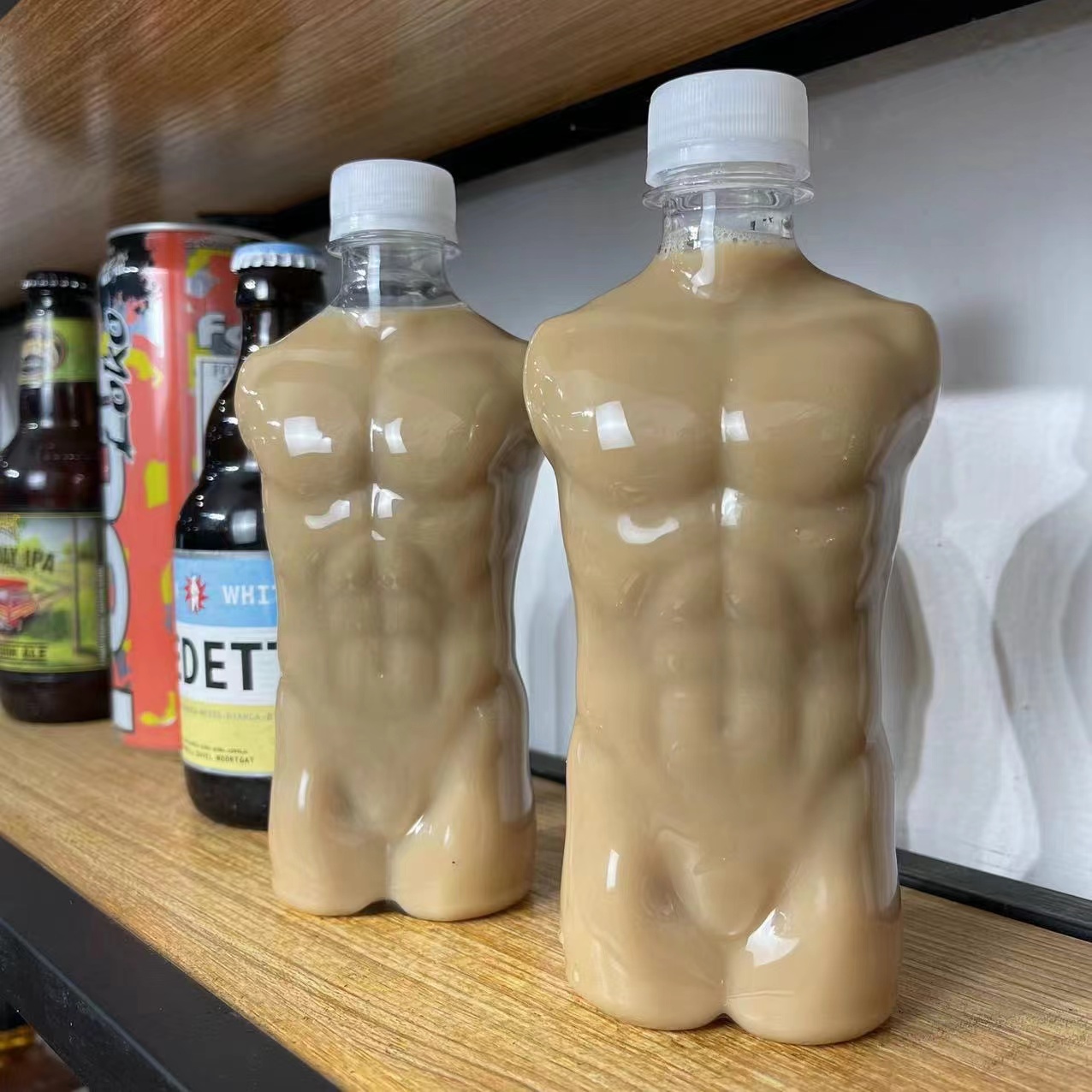 Creative Funny Muscle Man Wate - Wedding Water Supply ulasan dan harga