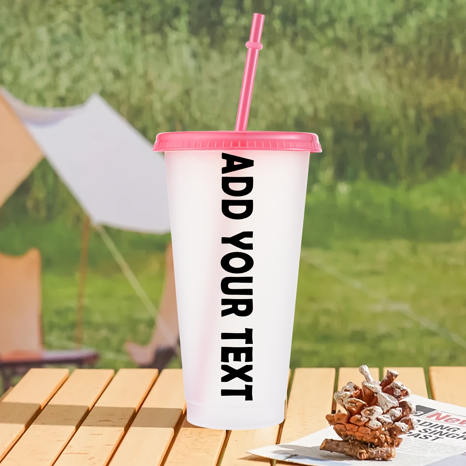 [Personalized Plastic Cups] 10 - Wedding Supply Bulk ulasan dan harga