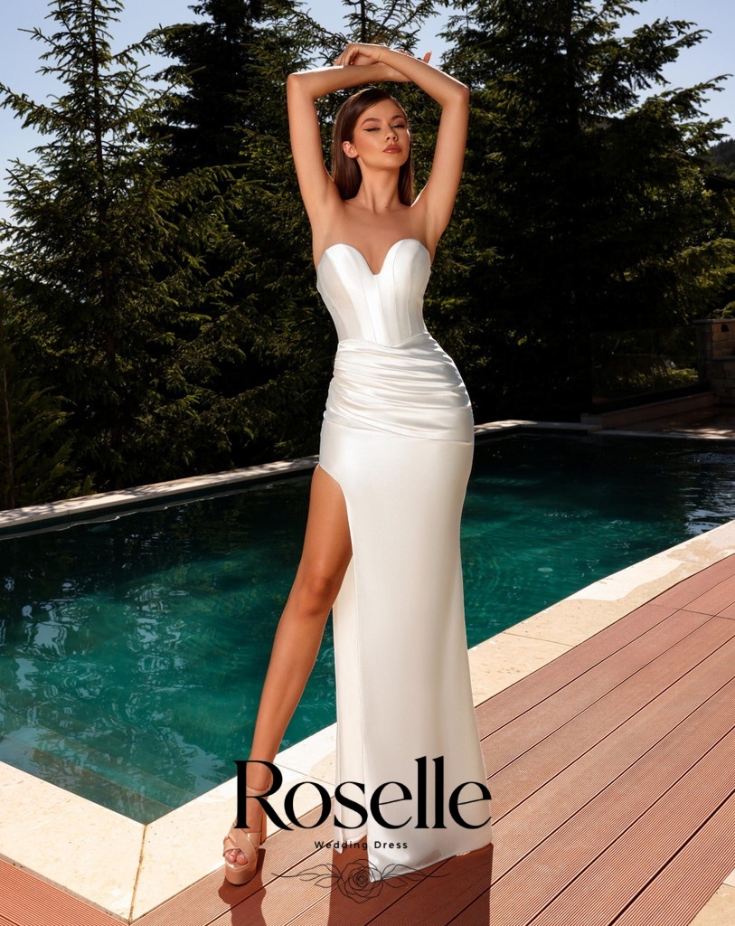 ROSELLE Elegant Sheath Wedding - Wedding Qw ulasan dan harga