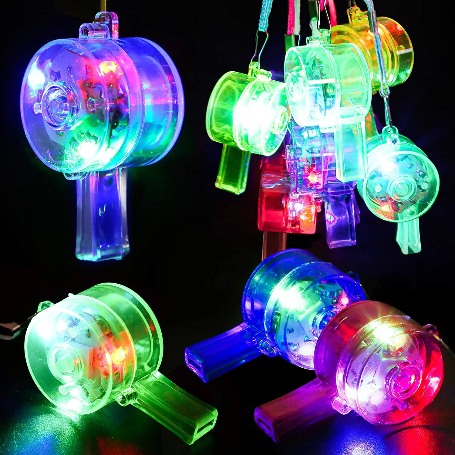 LED Light Up Whistle Glow Whis - Wedding Supply Bulk ulasan dan harga