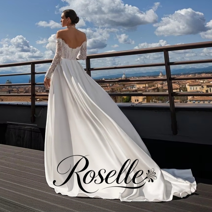 ROSELLE Lace A-Line Exquisite  - Wedding Qw ulasan dan harga