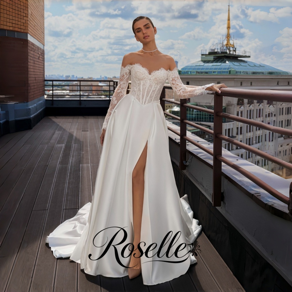 ROSELLE Lace A-Line Exquisite  - Wedding Qw ulasan dan harga