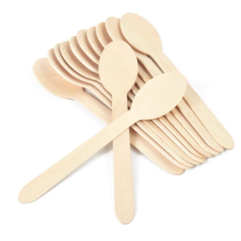 Disposable Wooden Spoon Fork K - Wedding Supply Rentals ulasan dan harga