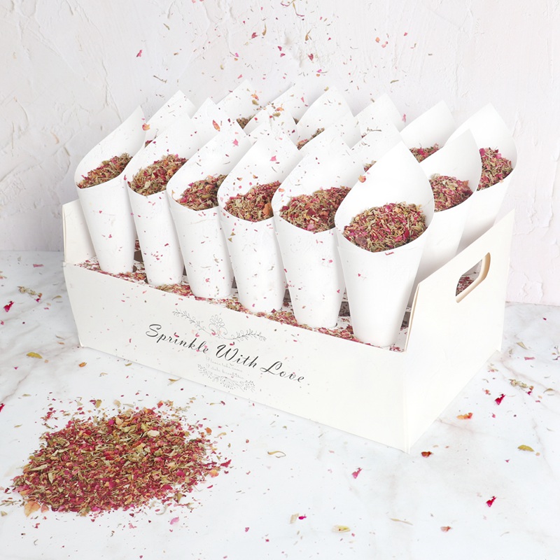 Kraft Paper Wedding Tray Confe - Wedding Supply Rentals ulasan dan harga