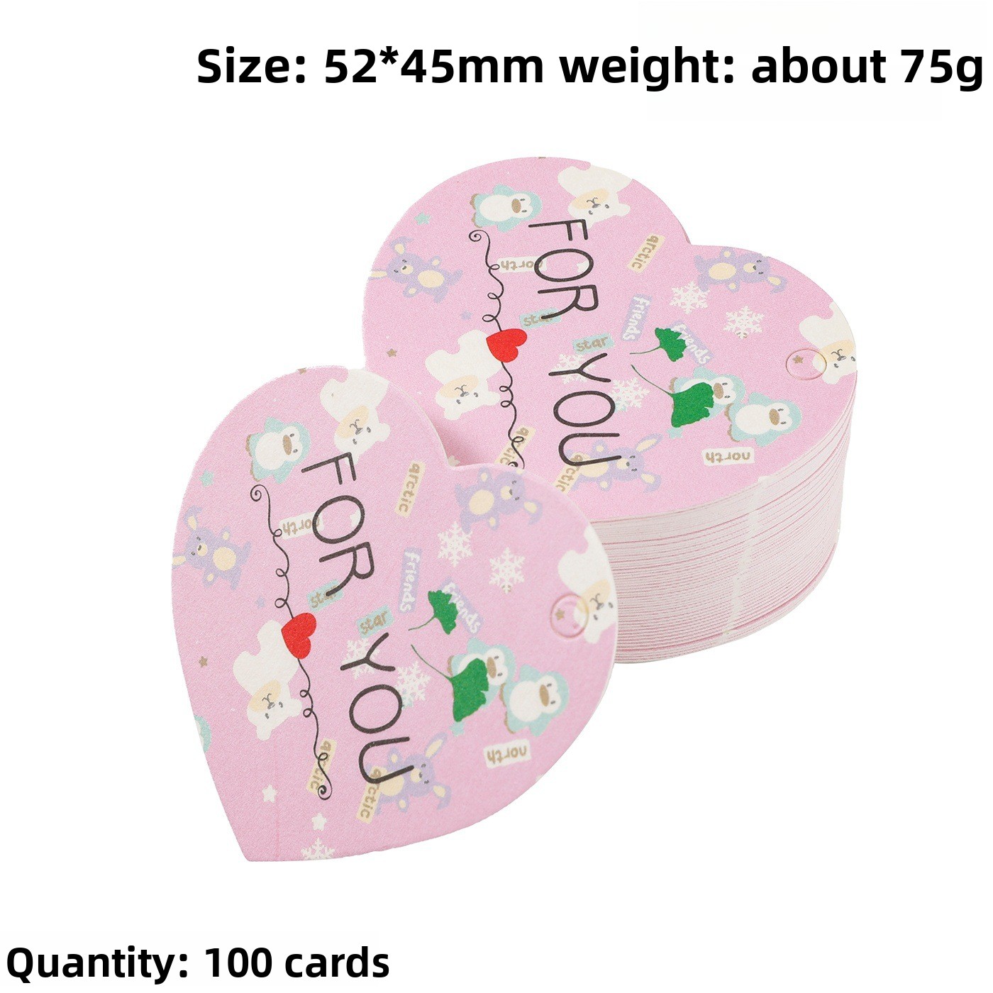 100pcs Thank You Gift Tags Car - Wedding Decoration Supply ulasan dan harga