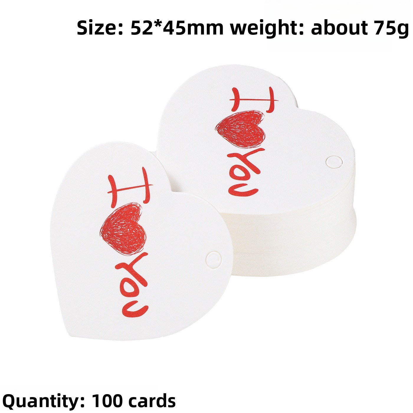 100pcs Thank You Gift Tags Car - Wedding Decoration Supply ulasan dan harga