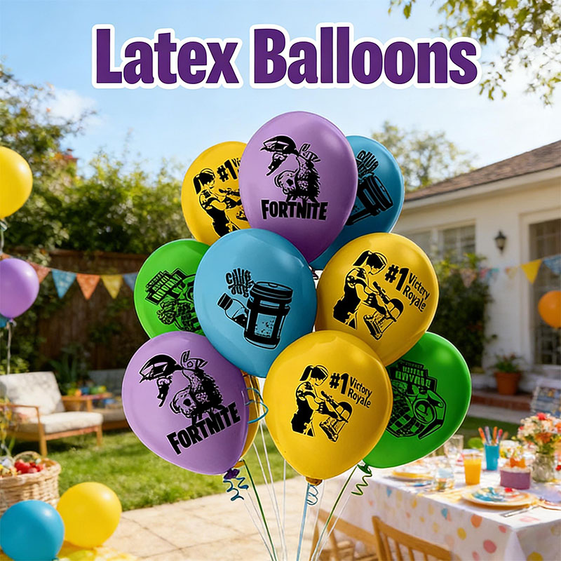 Fortnight Themed Anime Latex B - Confetti Balloon Set ulasan dan harga