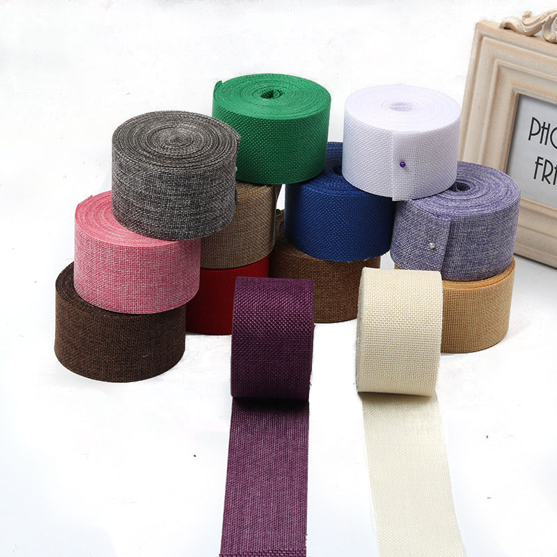 10M Imitate Jute Ribbon Colorf - Wedding Supply Rentals ulasan dan harga