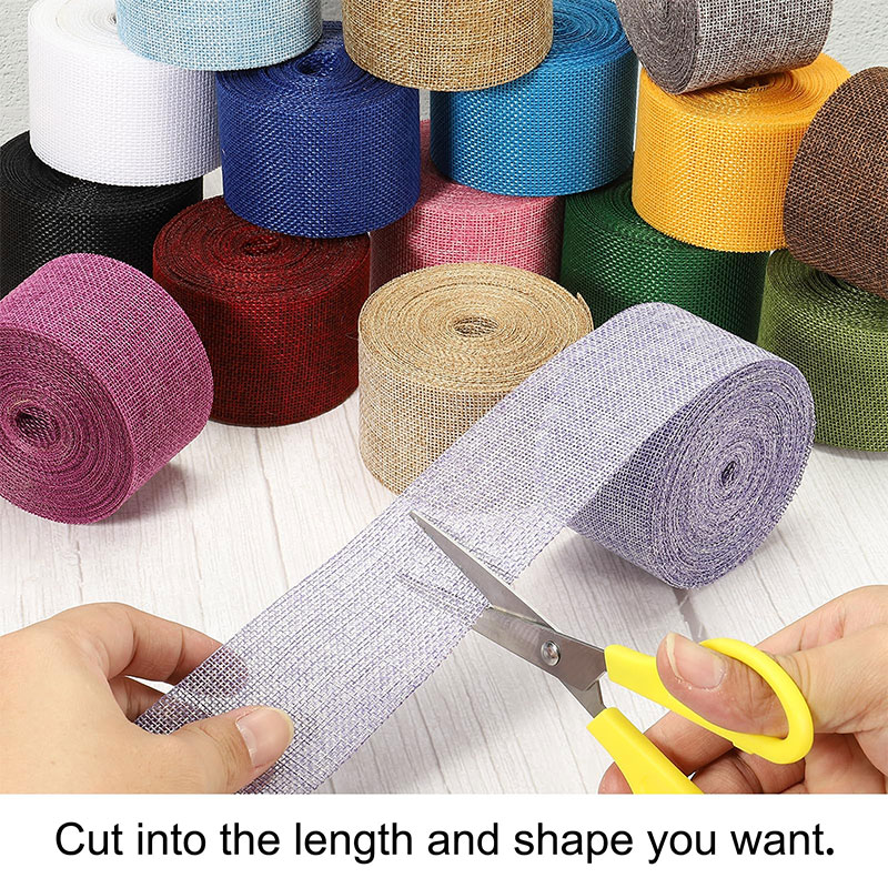 10M Imitate Jute Ribbon Colorf - Wedding Supply Rentals ulasan dan harga