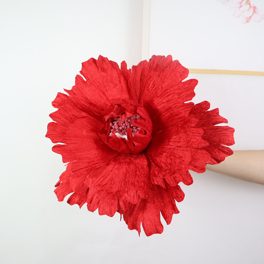 30-80cm Giant Velvet Peony Flo - Wedding Supply Bulk ulasan dan harga
