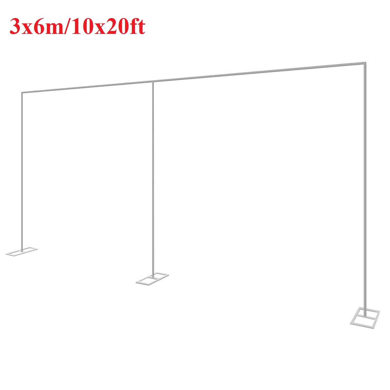 3x6m/10x20ft Metal Wedding Arc - Confetti Balloon Set ulasan dan harga
