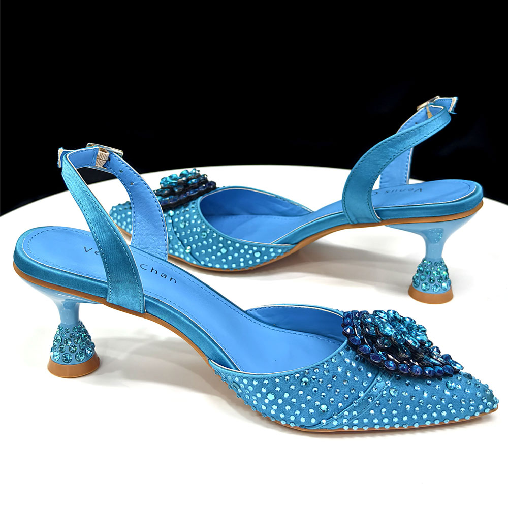 Crystal Rhinestone Heels & Clu - Wedding Packaging ulasan dan harga
