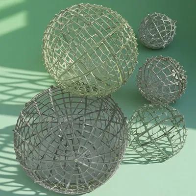 5Pcs Decorative Flower Ball Fr - Wedding Decoration Supply ulasan dan harga