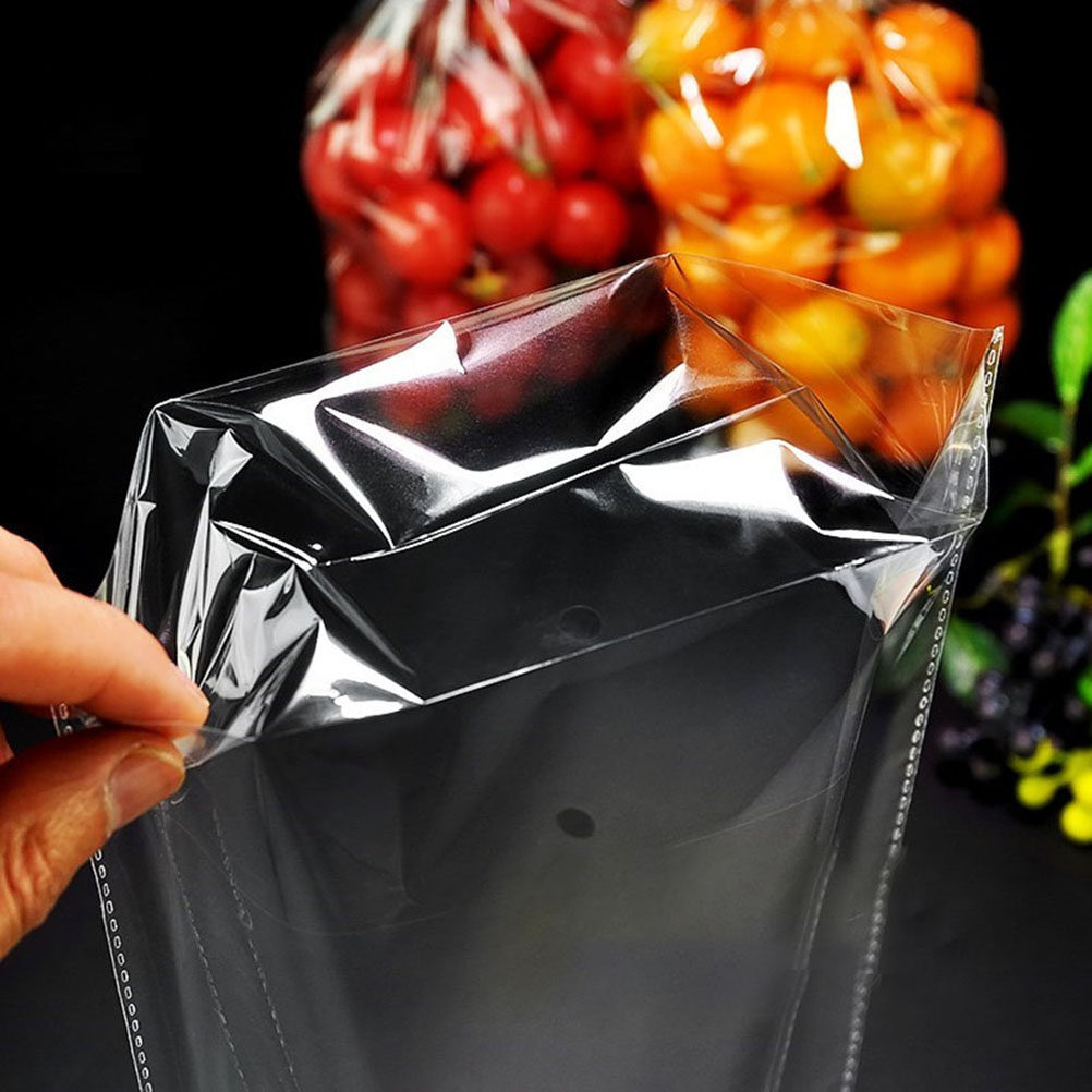 50Pcs Transparent Flat Pocket  - Wedding Packaging ulasan dan harga