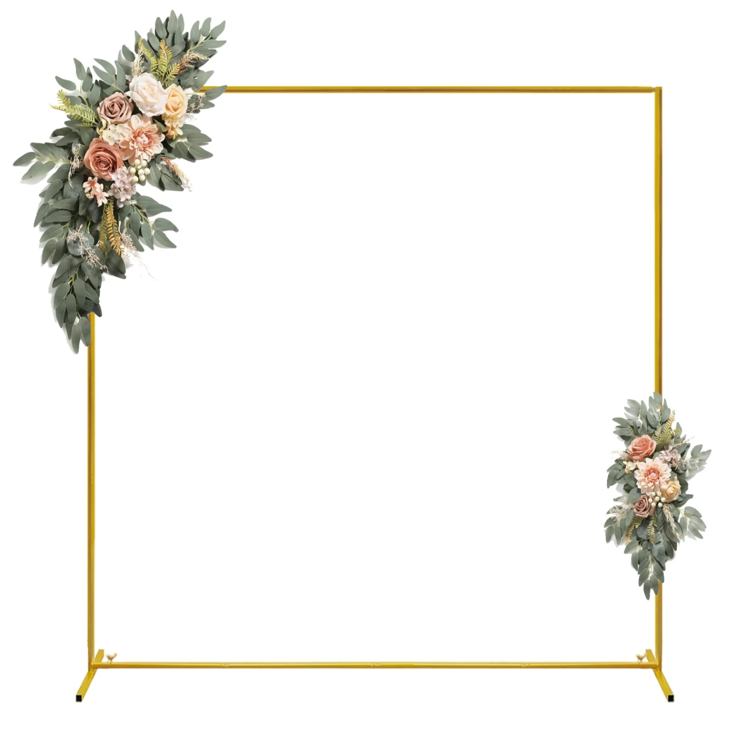 Gold Wedding Arches Square Bac - Confetti Balloon Set ulasan dan harga